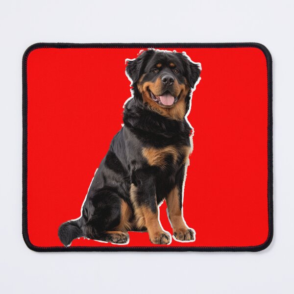 Item preview, Realistic Rottweiler Dog Sticker | Powerful Loyal Guardian Breed Portrait | Protective Dog Lover Gift 002 designed and sold by TheTodayTribe.