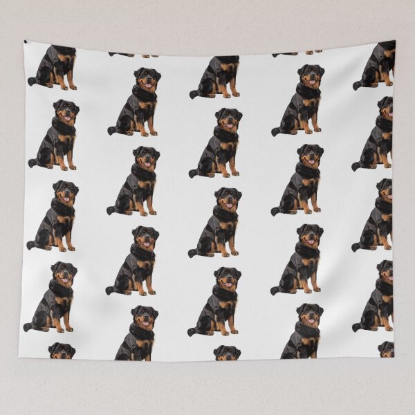 Item preview, Realistic Rottweiler Dog Sticker | Powerful Loyal Guardian Breed Portrait | Protective Dog Lover Gift 002 designed and sold by TheTodayTribe.