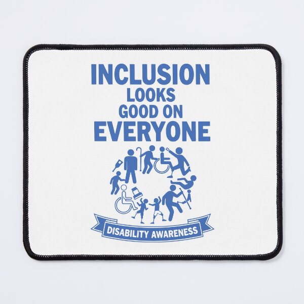 Item preview, Disability Awareness Inclusion Looks Good designed and sold by LuminOrb.