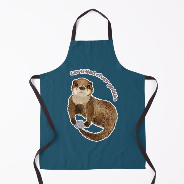 Item preview, Kelpie the Otter is a Certified River Goblin designed and sold by Blackberries & Moss.