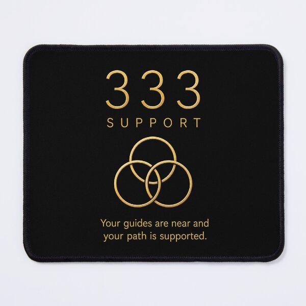 Item preview, 333 Angel Number gold design designed and sold by CMYKStudio.