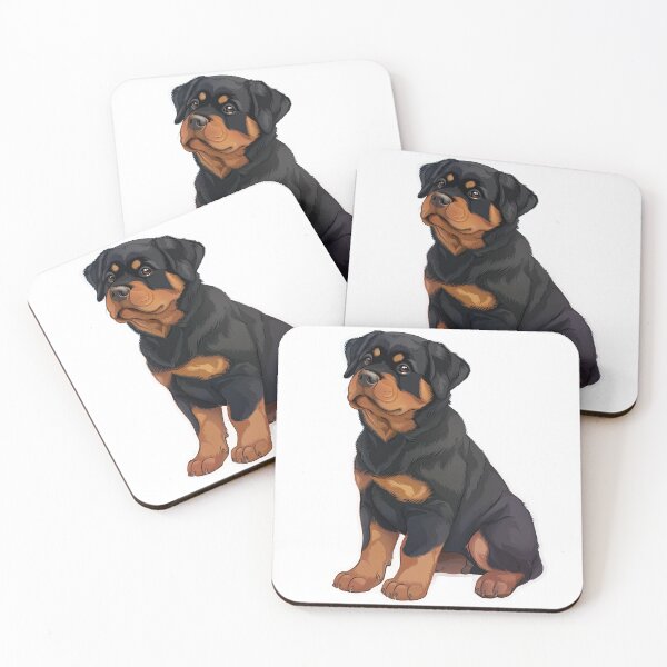 Item preview, Realistic Rottweiler Dog Sticker | Powerful Loyal Guardian Breed Portrait | Protective Dog Lover Gift 003 designed and sold by TheTodayTribe.