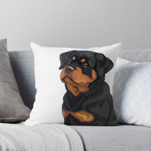 Item preview, Realistic Rottweiler Dog Sticker | Powerful Loyal Guardian Breed Portrait | Protective Dog Lover Gift 003 designed and sold by TheTodayTribe.