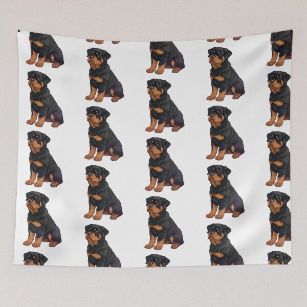 Item preview, Realistic Rottweiler Dog Sticker | Powerful Loyal Guardian Breed Portrait | Protective Dog Lover Gift 003 designed and sold by TheTodayTribe.