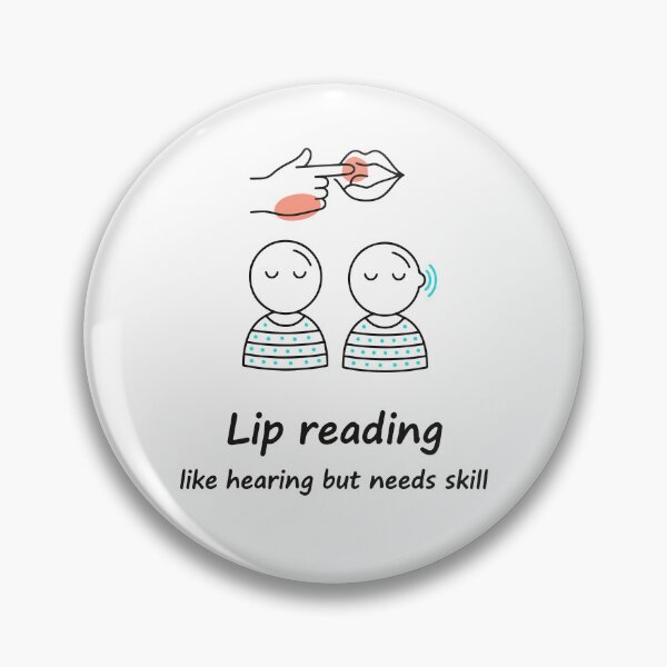 Item preview, Disability Awareness Lip Reading Hearing But Needs designed and sold by LuminOrb.