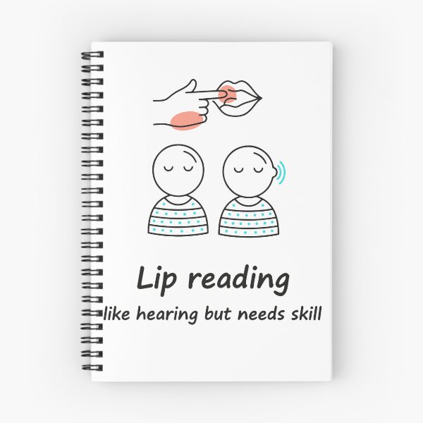 Item preview, Disability Awareness Lip Reading Hearing But Needs designed and sold by LuminOrb.