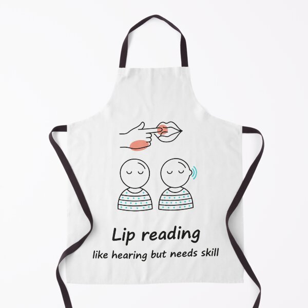 Item preview, Disability Awareness Lip Reading Hearing But Needs designed and sold by LuminOrb.