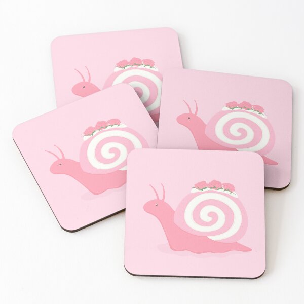Item preview, Rose Cake Roll Snail designed and sold by Meg's Sketchbook.