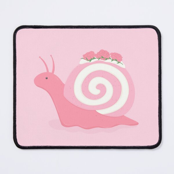 Item preview, Rose Cake Roll Snail designed and sold by Meg's Sketchbook.