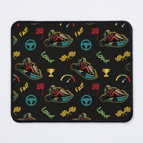 Item preview, Go kart racing sport pattern  designed and sold by portrait4you.