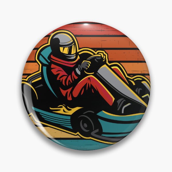Item preview, Go kart racing sport pattern  designed and sold by portrait4you.