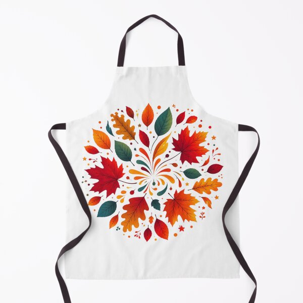 Item preview, Colorful Autumn Leaves Watercolor designed and sold by PetalGarden.