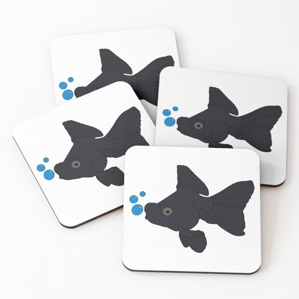 Item preview, Fancy Black Goldfish designed and sold by Shannongreenie.