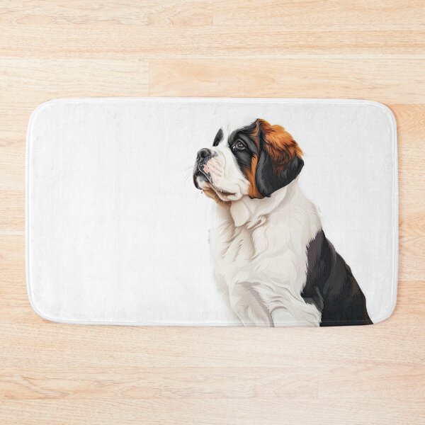 Item preview, Saint Bernard Dog Sticker | Puppy Portrait | Dog Mom Gift 007 designed and sold by TheTodayTribe.