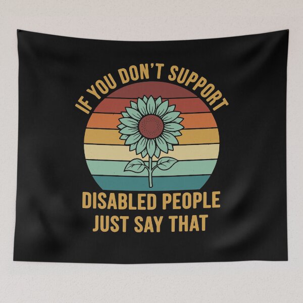 Item preview, Disability Awareness Disabled People Just Say That designed and sold by LuminOrb.