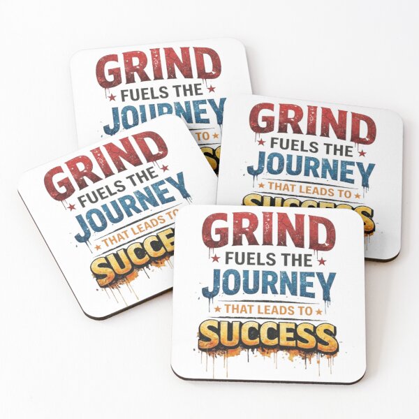 Item preview, grind fuels the journey ★that leads to * success designed and sold by Ahmedsyde.