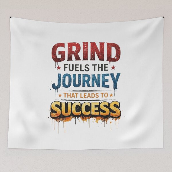 Item preview, grind fuels the journey ★that leads to * success designed and sold by Ahmedsyde.
