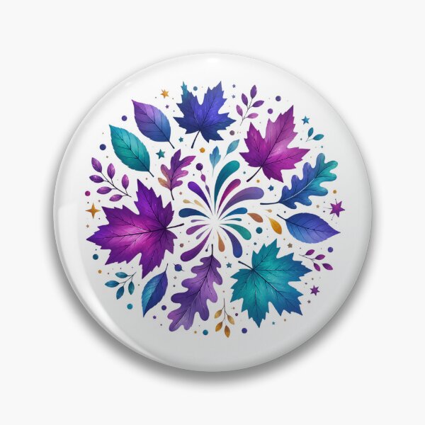 Item preview, Neon Autumn Leaves designed and sold by PetalGarden.