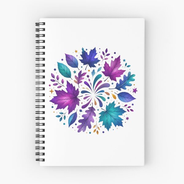 Item preview, Neon Autumn Leaves designed and sold by PetalGarden.