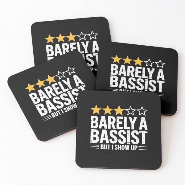Item preview, Barely A Bassist But I Show Up Funny Musician designed and sold by ZACK ART.