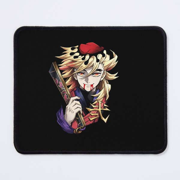 Item preview, Douma Upper Moon Two Anime Portrait designed and sold by AllGBlArt.