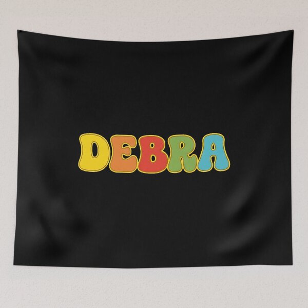 Item preview, ❤️ Debra Personalized Name Wavy Retro Shirt, Coffee Mug, Sticker Gift designed and sold by HelixPedia.