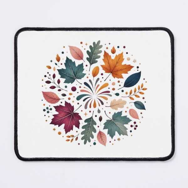 Item preview, Elegant Autumn Leaves Wreath designed and sold by PetalGarden.