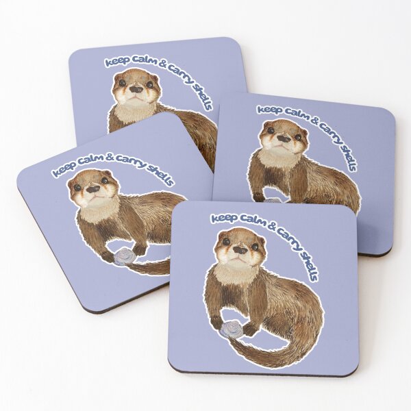 Item preview, Copy of Kelpie says Keep Calm & Carry Shells designed and sold by Blackberries & Moss.