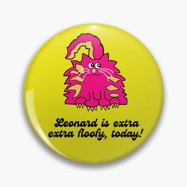 Item preview, extra floofy cat designed and sold by LagoonandBeans.