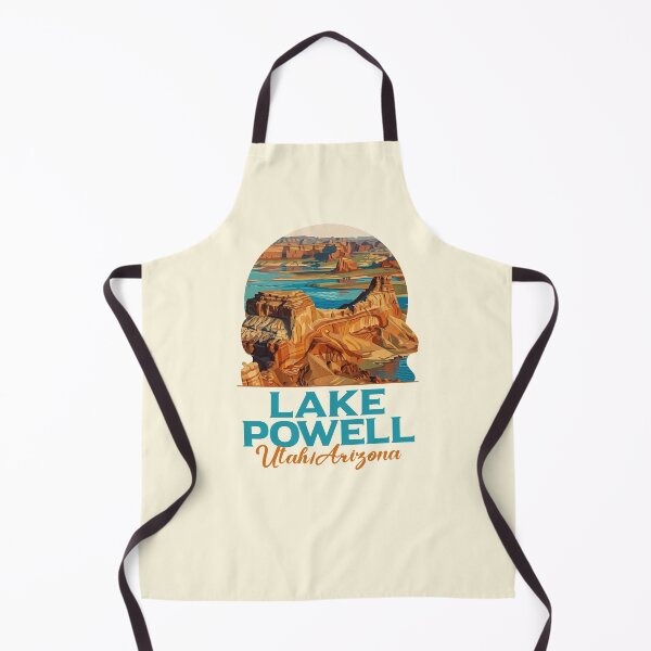 Item preview, Lake Powell Utah Arizona Vintage Travel Poster designed and sold by LinaValearte.