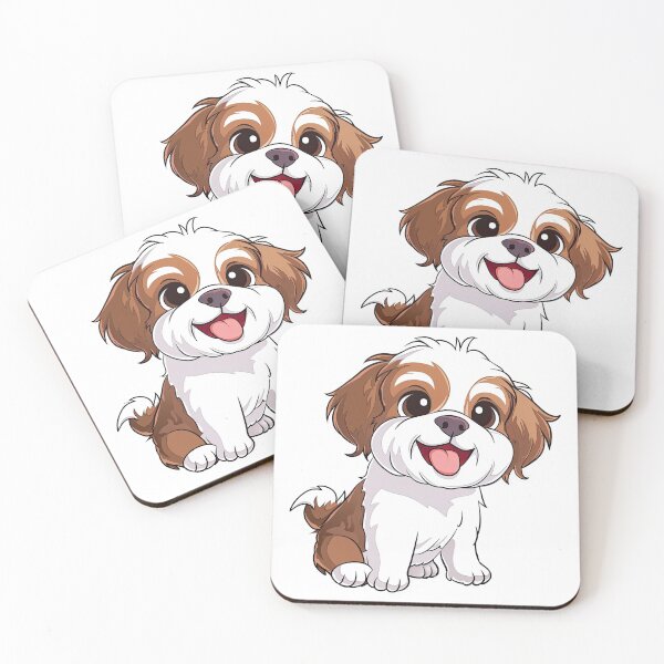 Item preview, Realistic Malshi Puppy Sticker | Cute Maltese Shih Tzu Mix Portrait | Puppy Lover Gif designed and sold by TheTodayTribe.