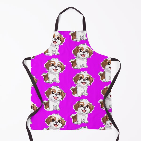 Item preview, Realistic Malshi Puppy Sticker | Cute Maltese Shih Tzu Mix Portrait | Puppy Lover Gif designed and sold by TheTodayTribe.
