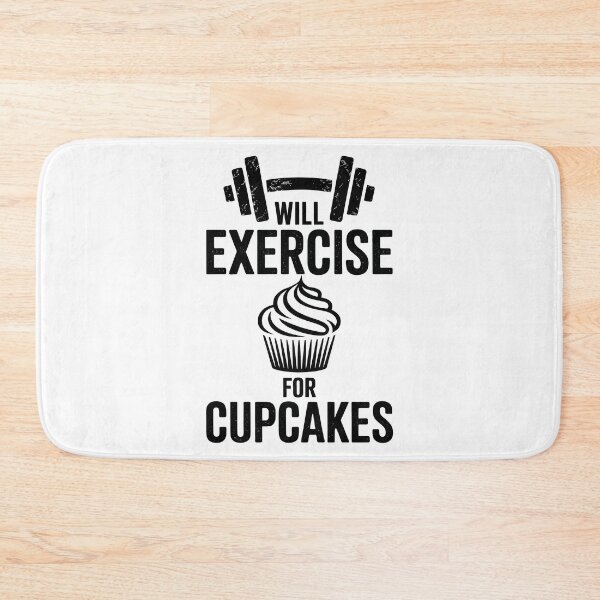 Item preview, ¿Haré ejercicio por cupcakes? designed and sold by jkrphoto.