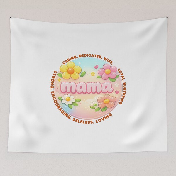 Item preview, Pastel Mama Bloom – Mother’s Day Art designed and sold by LuveraxArt.