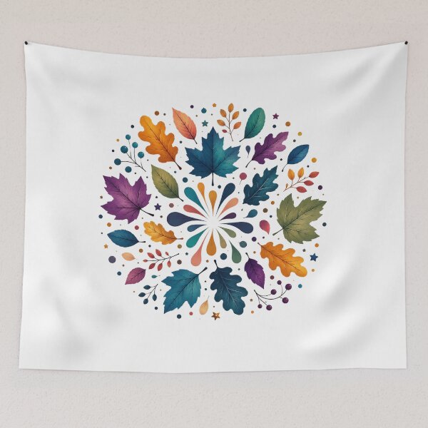 Item preview, Colorful Fall Botanical Art designed and sold by PetalGarden.