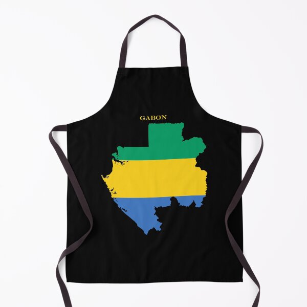 Item preview, Gabon Map Flag Silhouette Central Africa Travel Pride Gift designed and sold by NTGUILTY.