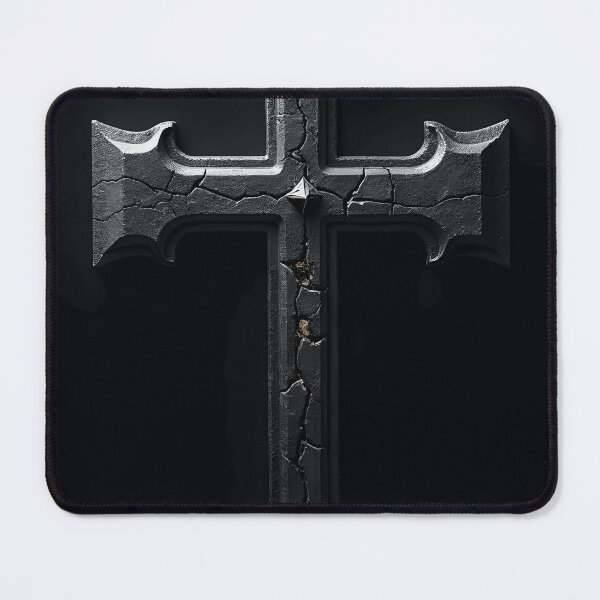 Item preview, Dark Gothic Cross Christian Design | Strength Through Christ Artwork designed and sold by CovenantCross.