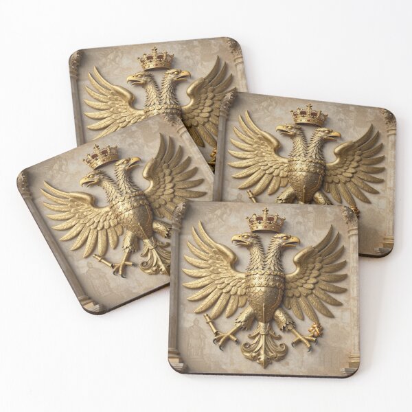 Item preview, Polished Golden Eagle Statue Mounted on Classical designed and sold by TaBogroupsRed.