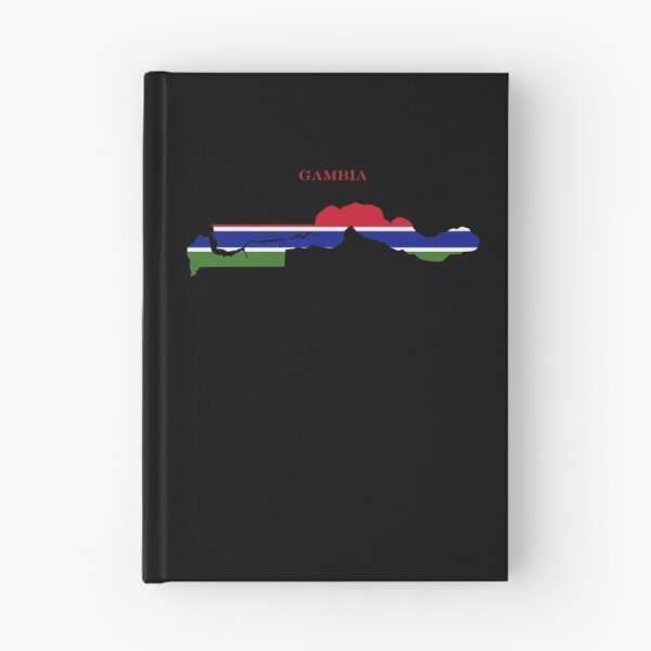 Item preview, Gambia Map Flag Silhouette West Africa Travel Pride Gift designed and sold by NTGUILTY.