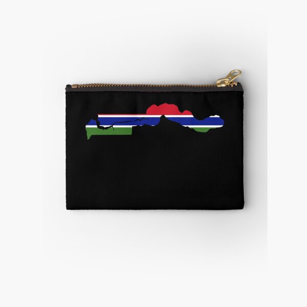 Item preview, Gambia Map Flag Silhouette West Africa Travel Pride Gift designed and sold by NTGUILTY.