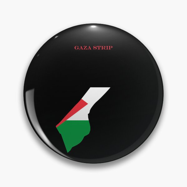 Item preview, Gaza Strip Map Flag Silhouette Palestine Travel Pride Gift designed and sold by NTGUILTY.