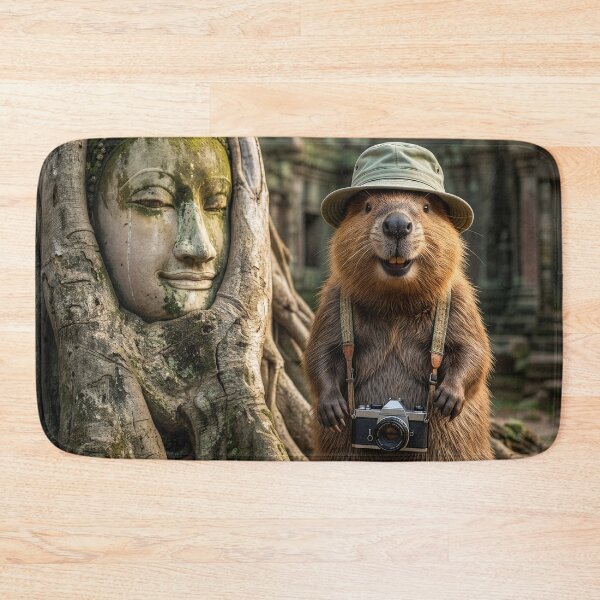 Item preview, Beaver at Angkor Wat designed and sold by Tridentulus.