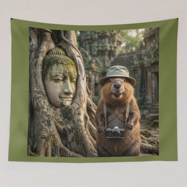 Item preview, Beaver at Angkor Wat designed and sold by Tridentulus.