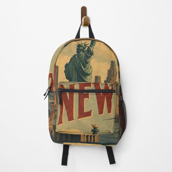 Item preview, Vintage New York City: The City That Never Stops Poster designed and sold by Clavivs.