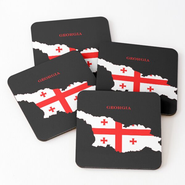 Item preview, Georgia Map Flag Silhouette Caucasus Travel Pride Gift designed and sold by NTGUILTY.