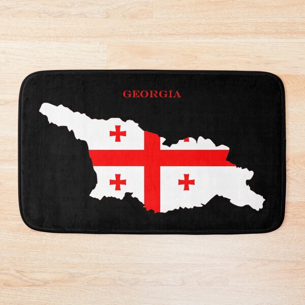 Item preview, Georgia Map Flag Silhouette Caucasus Travel Pride Gift designed and sold by NTGUILTY.