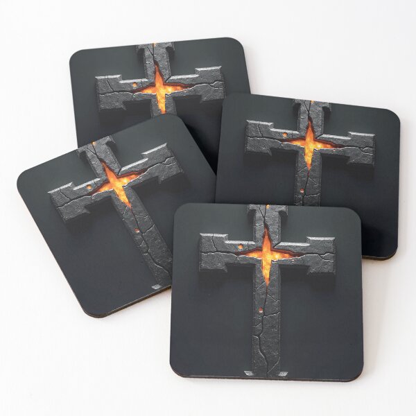 Item preview, Refined by Fire Christian Cross Design | Strength in Faith Artwork designed and sold by CovenantCross.