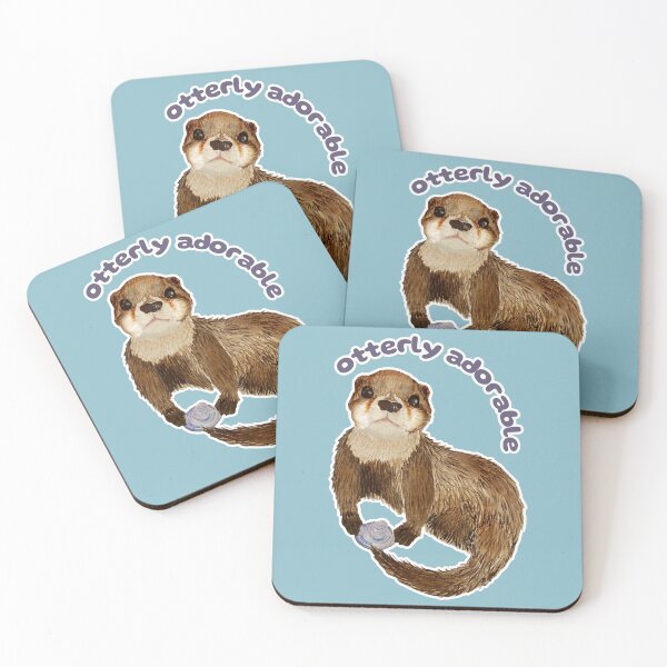 Item preview, Kelpie the Otter is Otterly Adorable designed and sold by Blackberries & Moss.