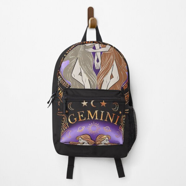 Item preview, Gemini Zodiac Art Print | The Twins | Air Sign | Astrology Wall Art | Witchy Celestial Illustration designed and sold by therealkbyers.