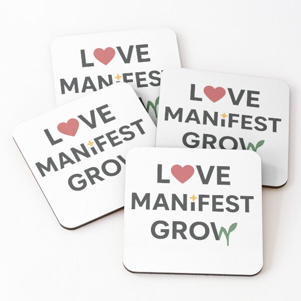 Item preview, Love, Manifest, Grow designed and sold by Soul Flow With Kiki.